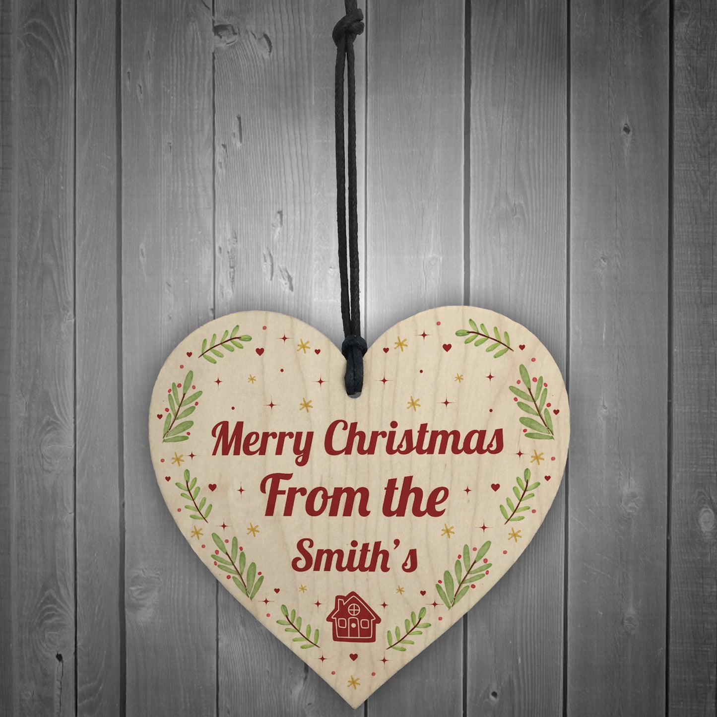 Merry Christmas From Tree Decoration New Home 1st Christmas