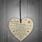 Handmade Daddy Gifts Wooden Heart Gift For Daddy Birthday