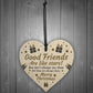 Best Friend Poem Heart Christmas Decoration Christmas Gift