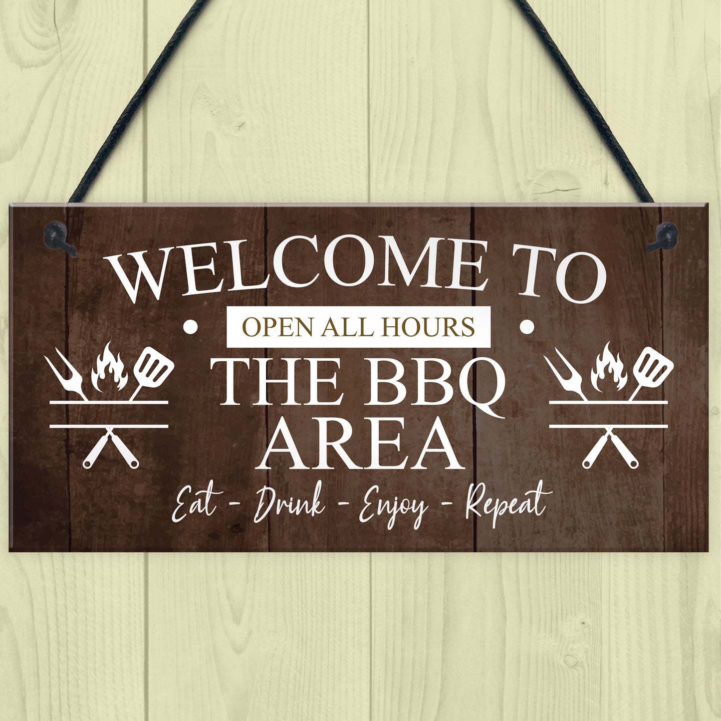 The BBQ Area Hanging Outdoor Garden Barbecue Gift Barbecuing Pit