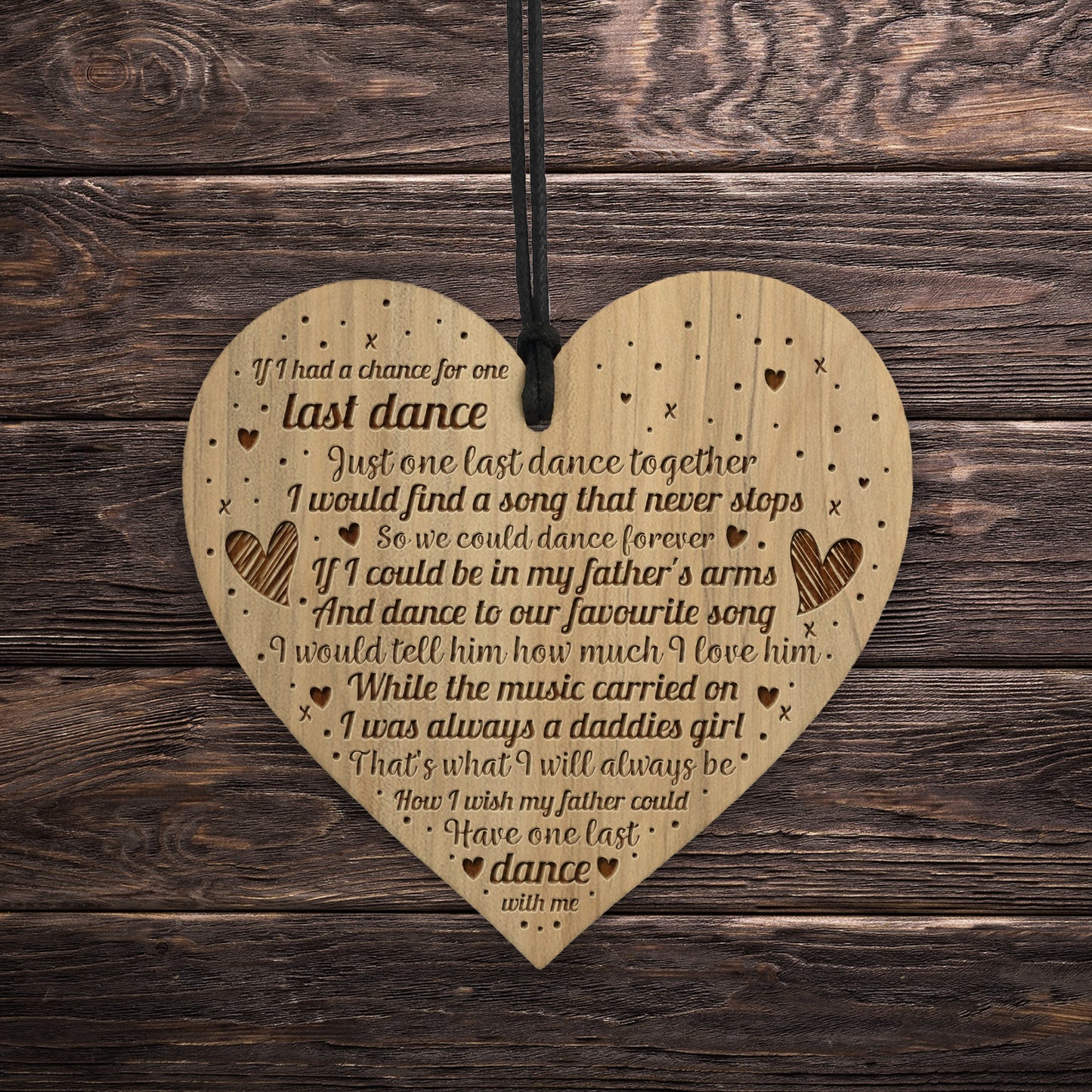 Dad Memorial Gift Daddys Girl Gift Memorial Plaque For Dad Poem