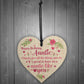 Auntie Gifts For Birthday Shabby Chic Wood Heart Best FRIEND