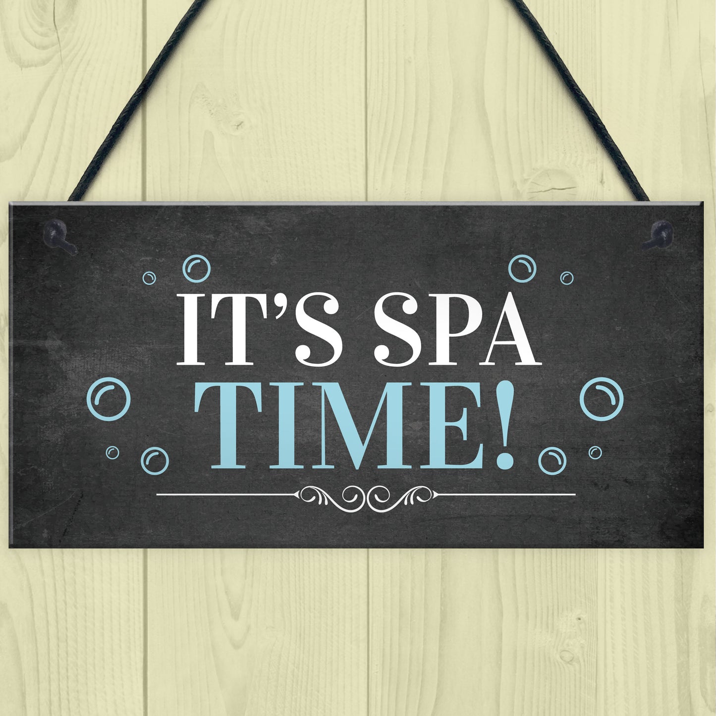 Home Hot Tub Hanging Sign Novelty Lazy Spa Decor Signs