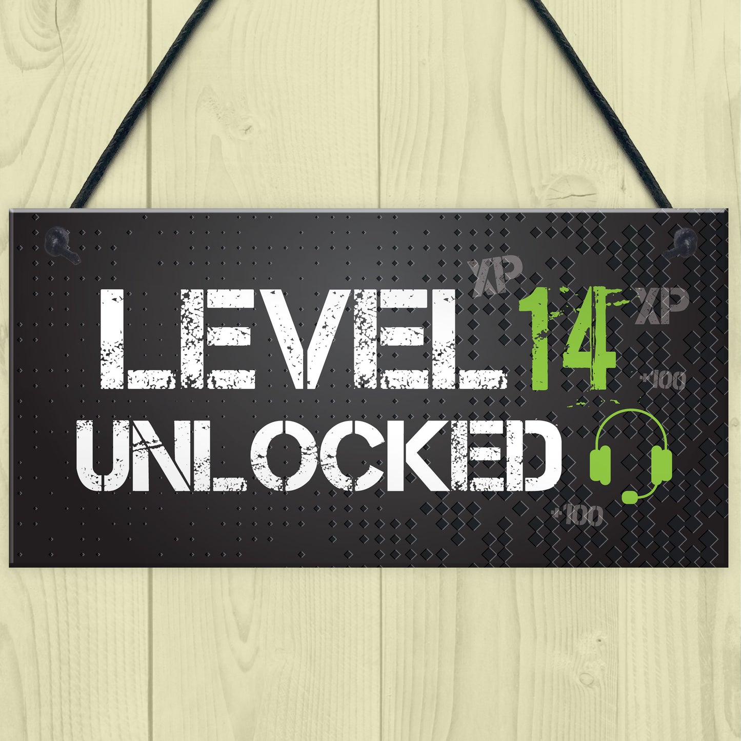 Funny 14th Birthday Gift For Son Brother Gaming Sign Gamer Gift