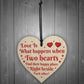 ANNIVERSARY GIFT For Boyfriend Girlfriend Husband Wife Heart