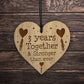3rd Anniversary Gift For Him Her Personalised Boyfriend Gifts