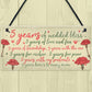 5th Wedding Anniversary Card Gift For Husband Wife Five Year