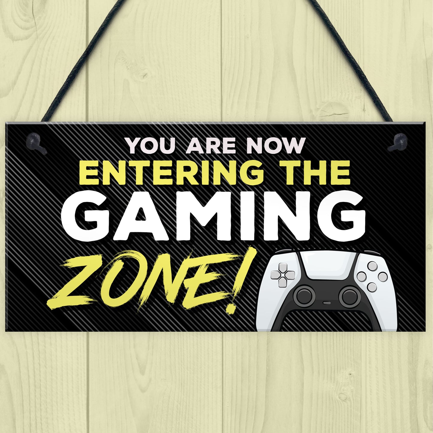 Gaming Sign For Bedroom Hanging Gaming Zone Sign Gaming Bedroom