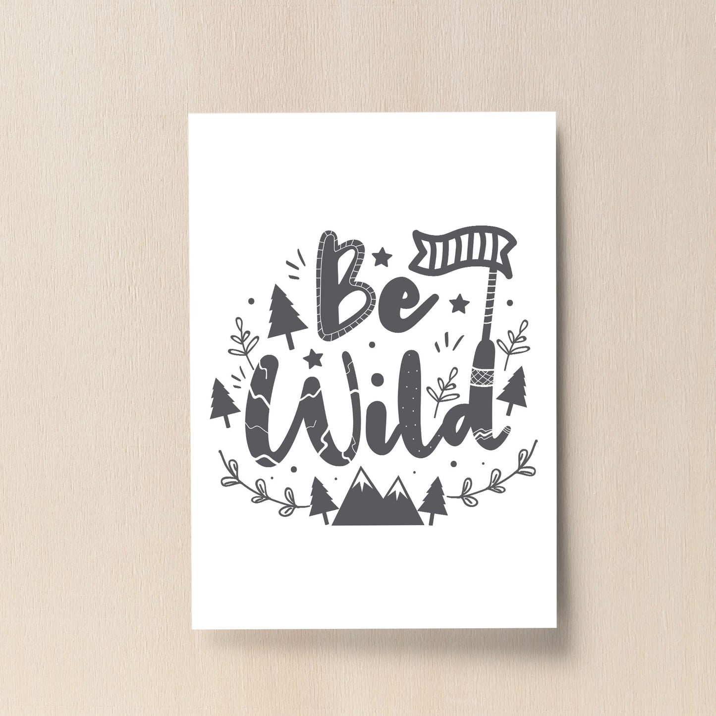 Grey Nursery Quote Print Boys Nursery Decor Girls Nursery Art