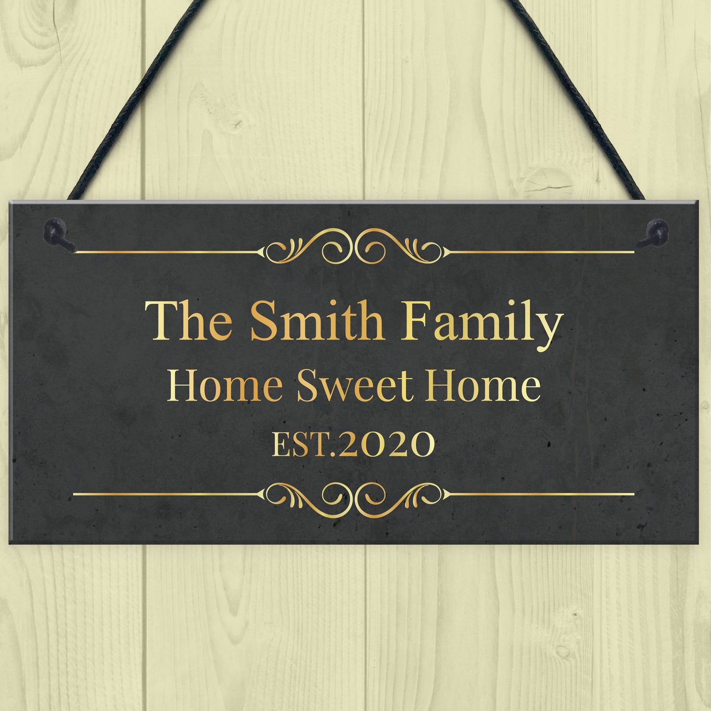 PERSONALISED Welcome Sign To Home New Home Gift For Friend