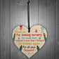 Nursery Teacher Thank You Gifts Wooden Heart Leaving Present