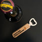 Novelty Gift For Dad Wooden Bottle Opener Funny Bar Gift For Him