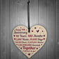 Anniversary Wooden Heart To Celebrate 40th Wedding Anniversary
