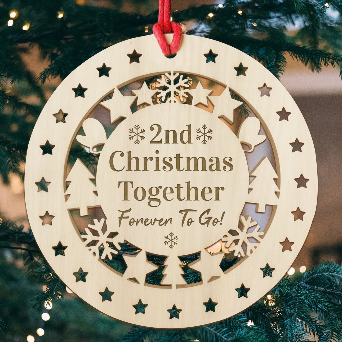 Christmas Decoration For Boyfriend Girlfriend 2nd Christmas