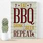 Wall Plaque Garden Pub Beer Home Sign Man Cave Shed BBQ Alcohol