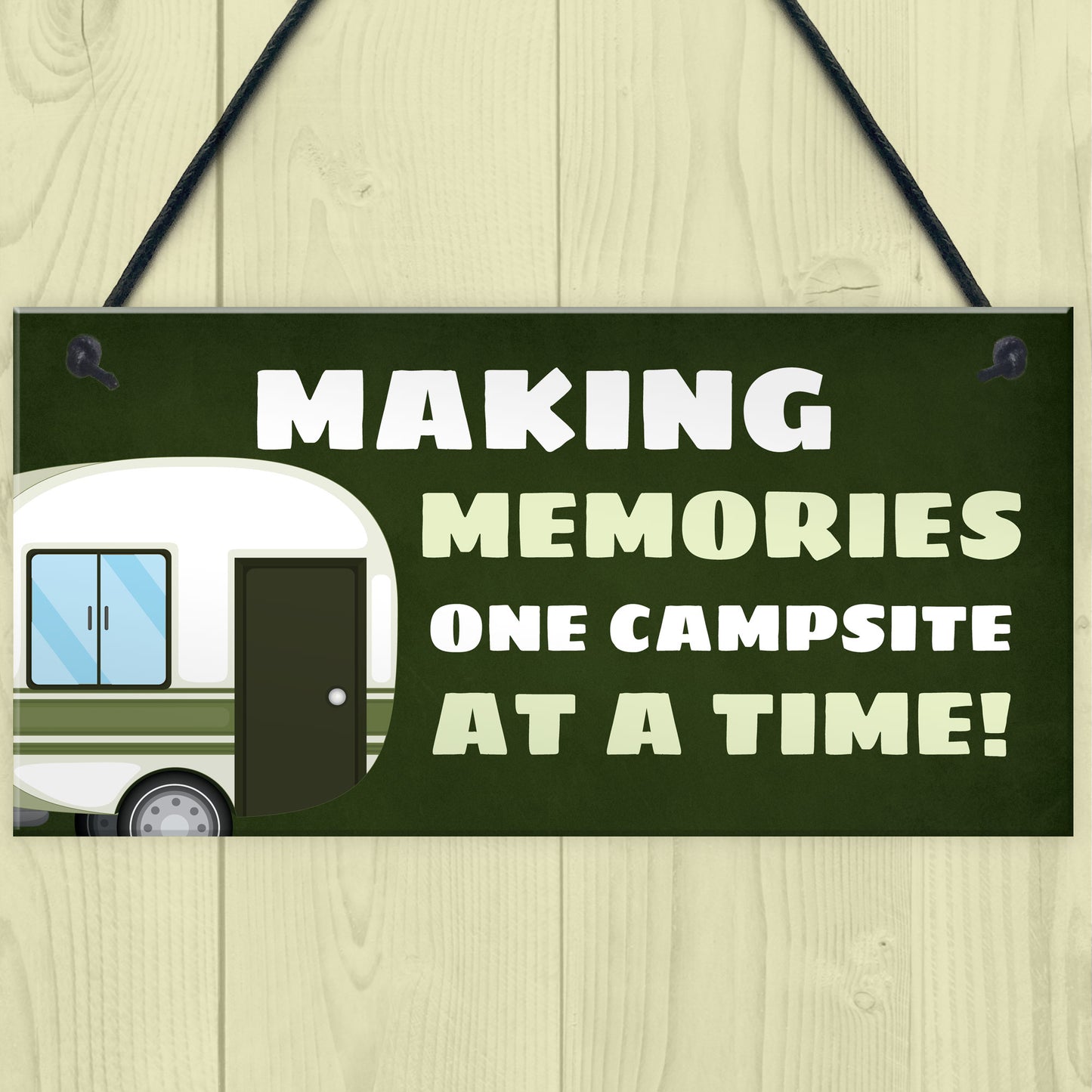 Hanging Caravan Sign Home Decor Gift Caravan Accessories