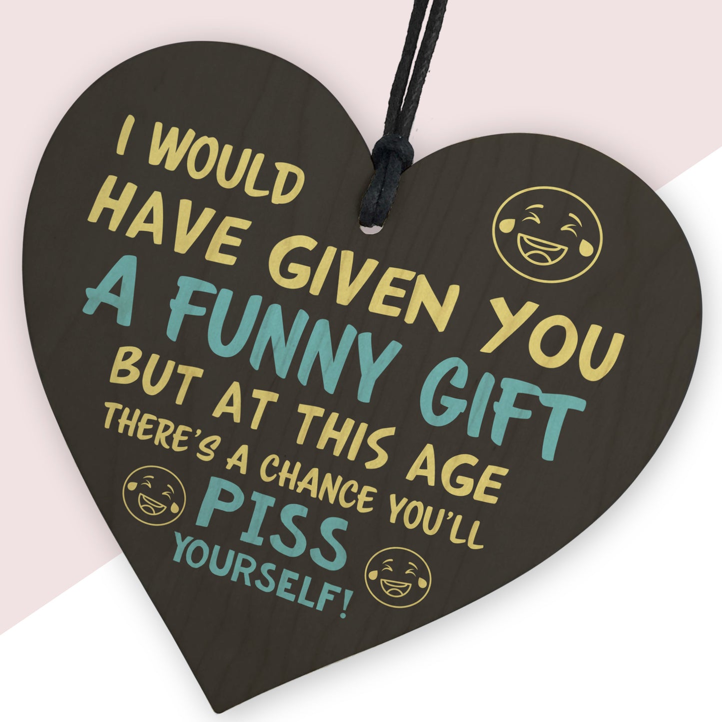 Funny Birthday Gift For Him Her Heart Sign Funny Gift For Friend