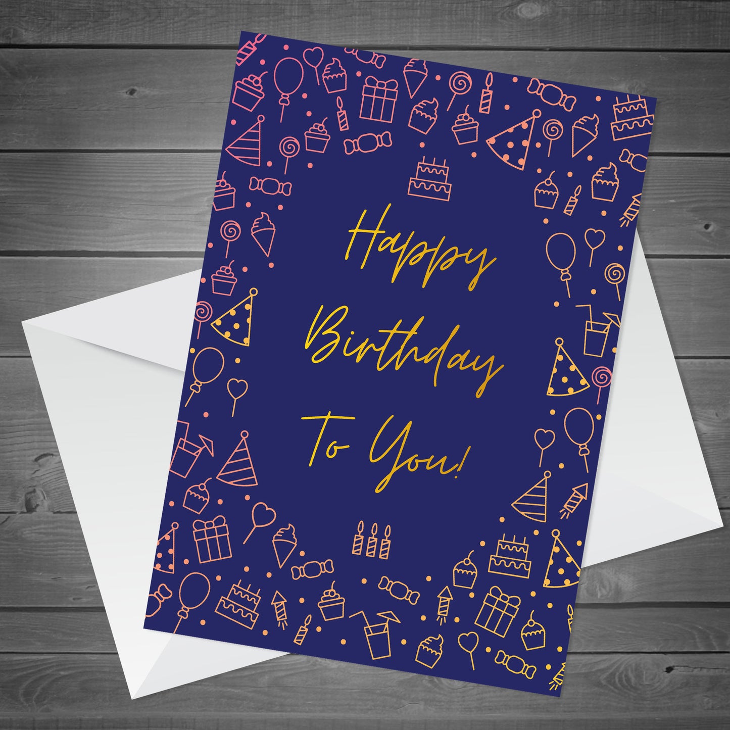 Happy Birthday Card For Him Husband Son Boyfriend Dad
