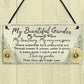Beautiful Garden Plaque SummerHouse Sign Garden Shed Mum Gift