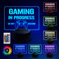 Gaming Do Not Disturb Night Light Gamer Gift For Boys Son
