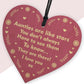 Auntie Gifts From Niece Nephew Wooden Hanging Heart Gift