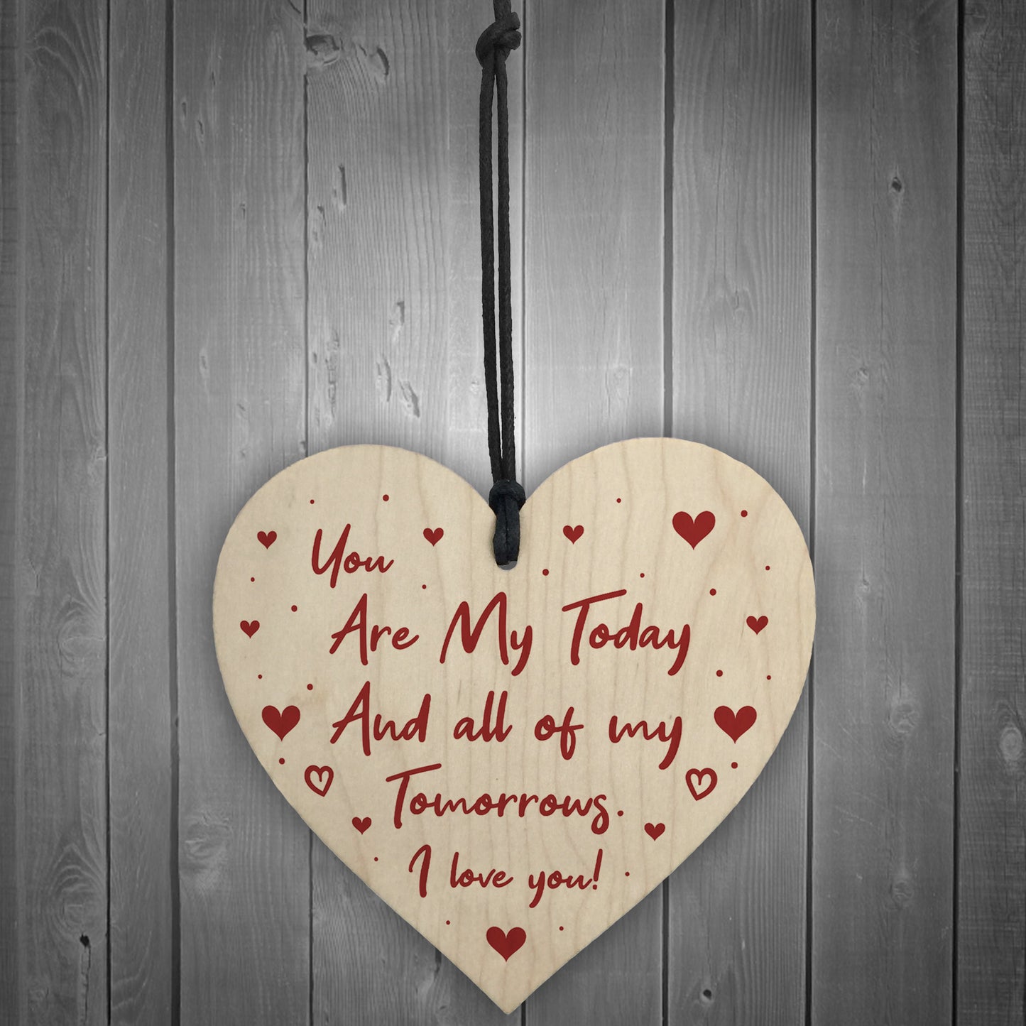 Love Heart Gift For Boyfriend Girlfriend Husband Wife Thank You