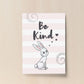Girls Bedroom Wall Art Bunny Art Inspirational Print Decoration