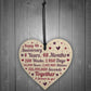 Anniversary Wooden Heart To Celebrate 4th Wedding Anniversary