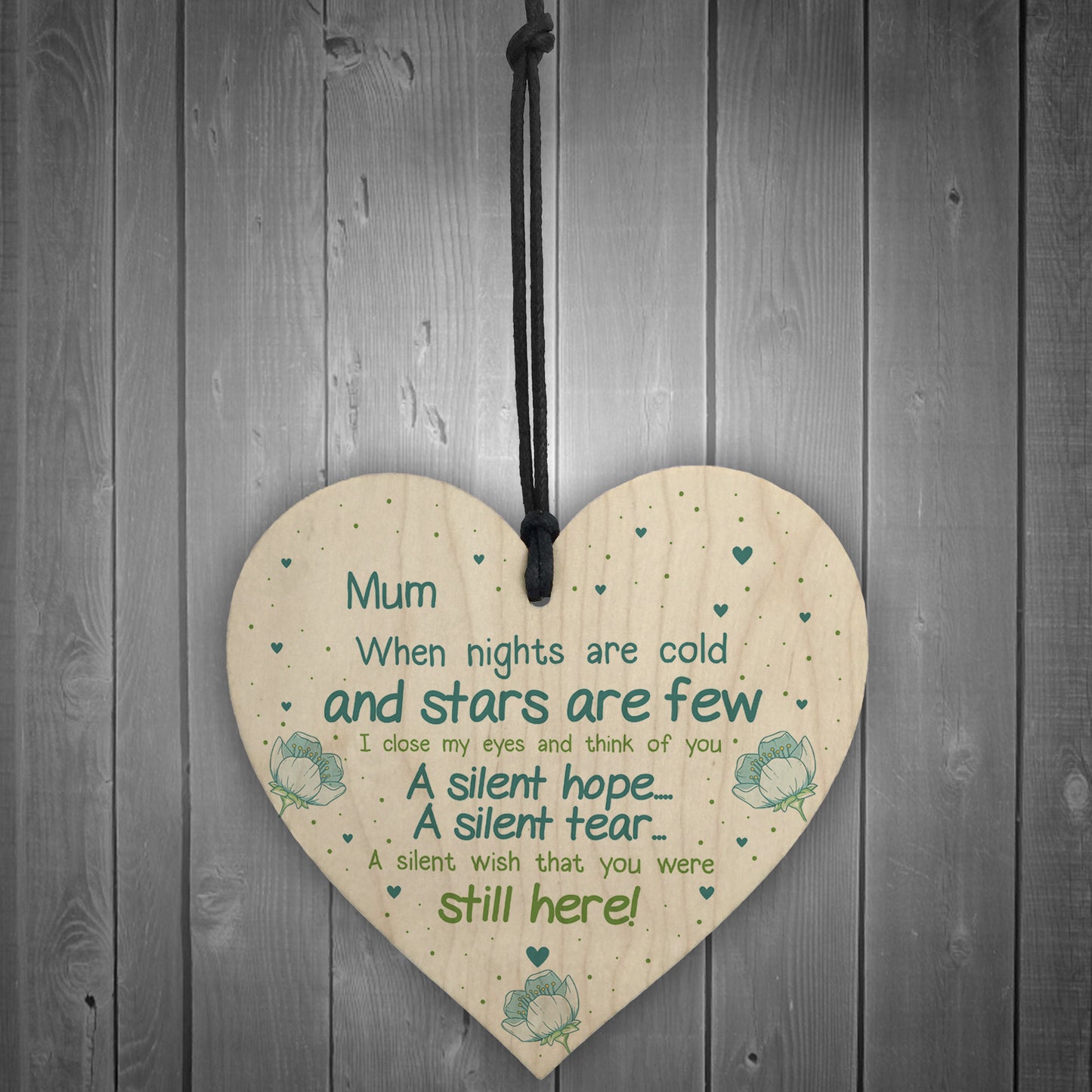 Personalised CHRISTMAS Tree Decoration In Memory Mum Dad Nan