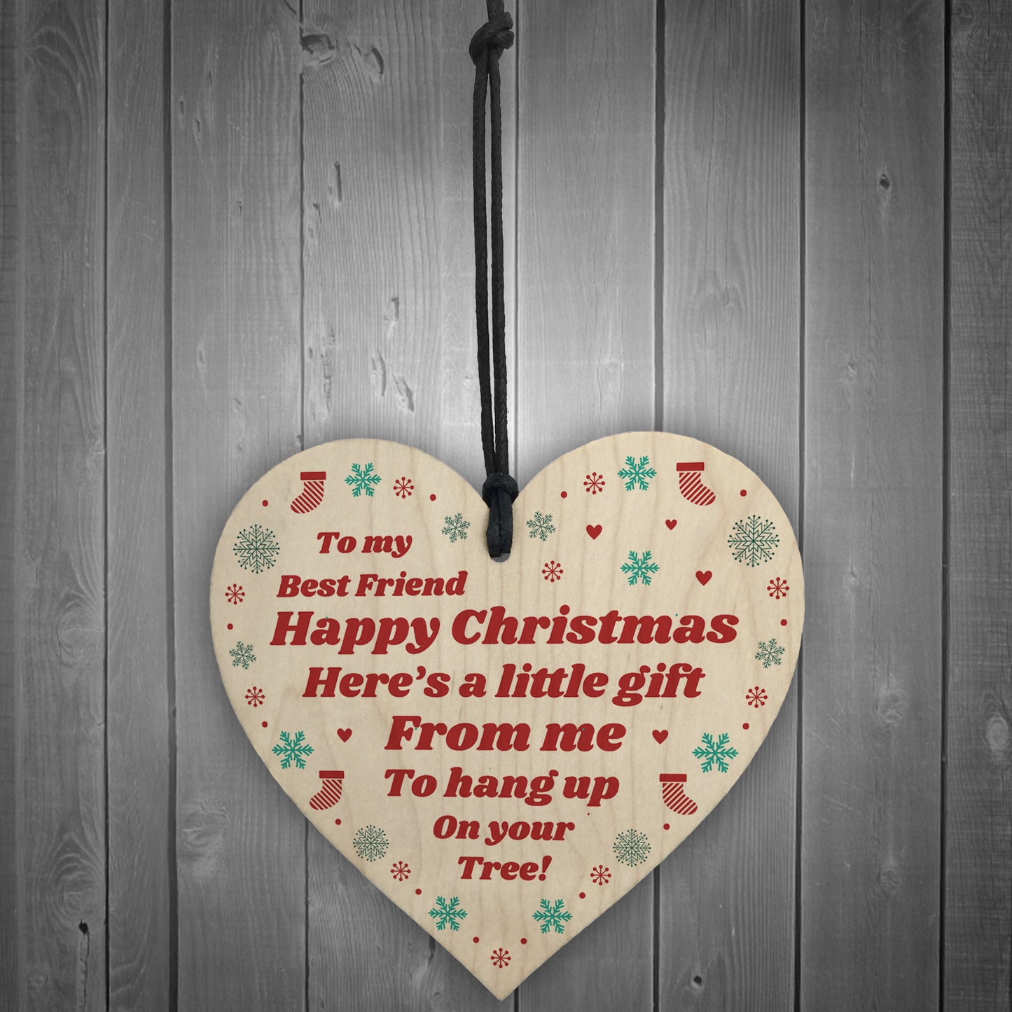 Best Friend Christmas Tree Decoration Gift For Friend Novelty