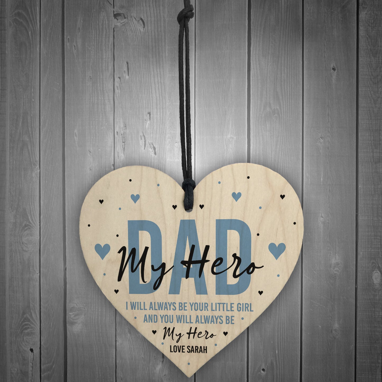 PERSONALISED Father Daughter Gift Daddy Daughter Birthday Xmas