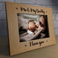 Me And My Daddy Photo Frame Unique Birthday Gift Fathers Day