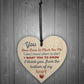 Handmade Wooden Heart Gift For Teacher Mentor Friend Gifts