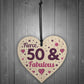 50 And Fabulous Gift 50 Birthday Decorations 50th Birthday Gifts