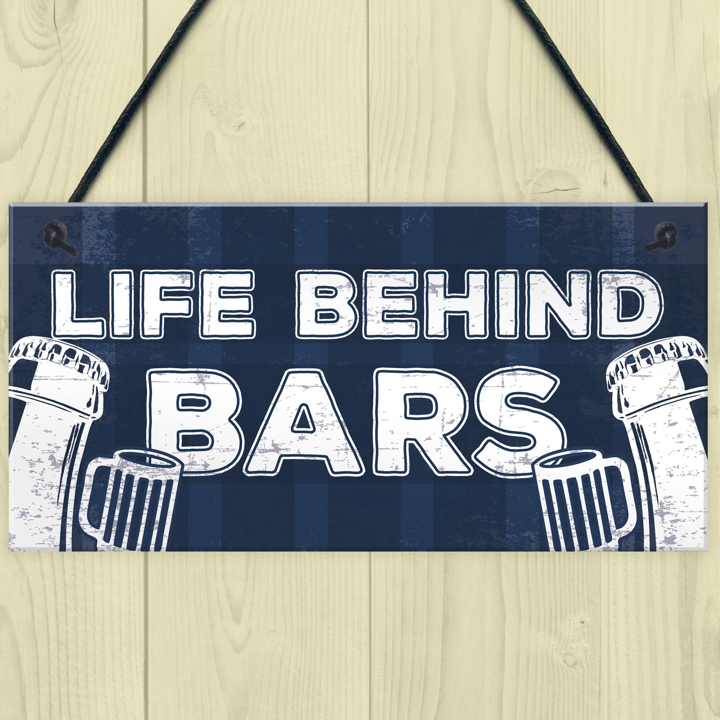 Man Cave Home Bar Sign Pub Plaque Gift For Him Alcohol Beer Gift