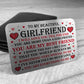 Beautiful Girlfriend Gift For Valentines Day Anniversary Card