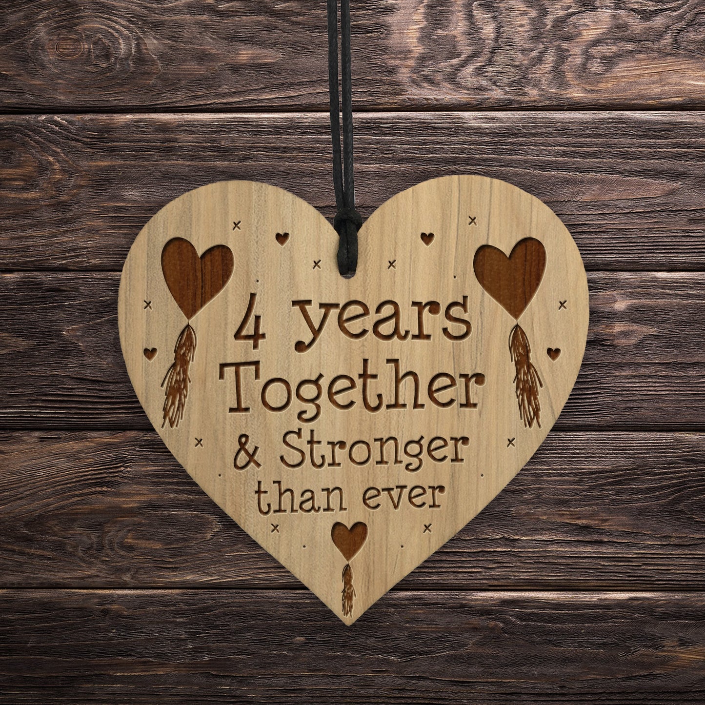 4th Anniversary Gift For Him Her Personalised Boyfriend Gifts