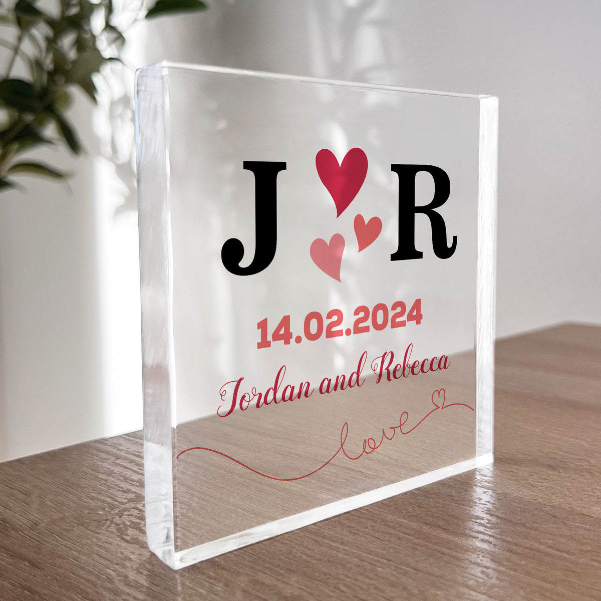 PERSONALISED Gifts For Couple Valentines Anniversary Gifts