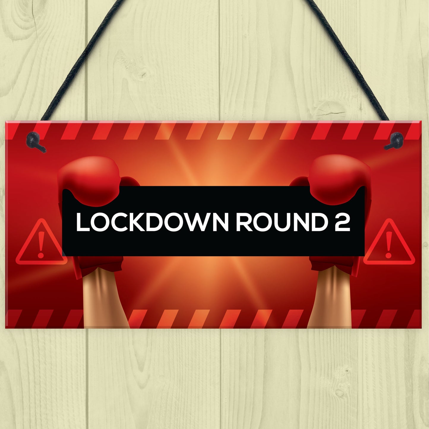 Lockdown Gift Round 2 Funny Bar Sign Garden Man Cave Garage