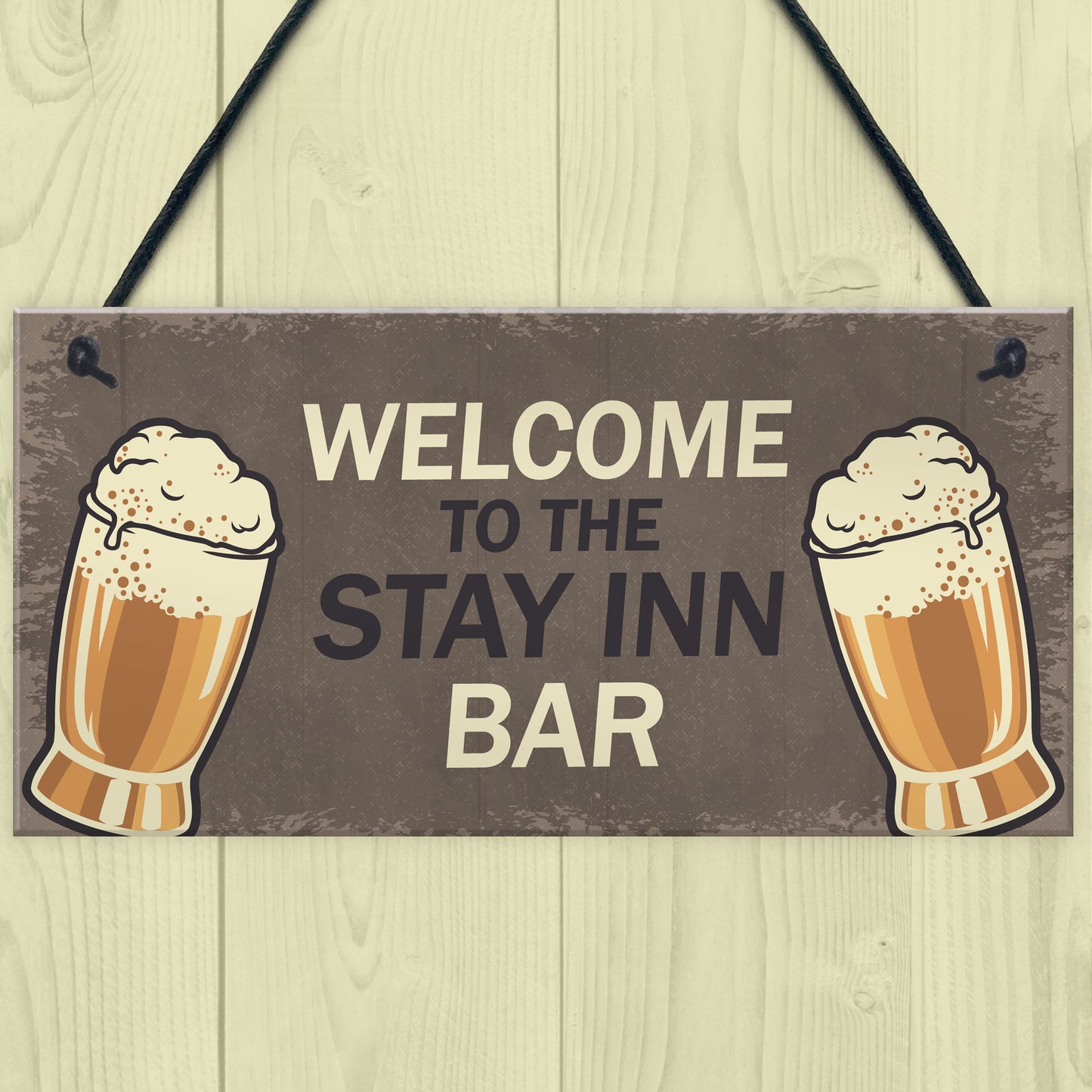 Funny Bar Signs Novelty Man Cave Plaques Quarantine Gifts