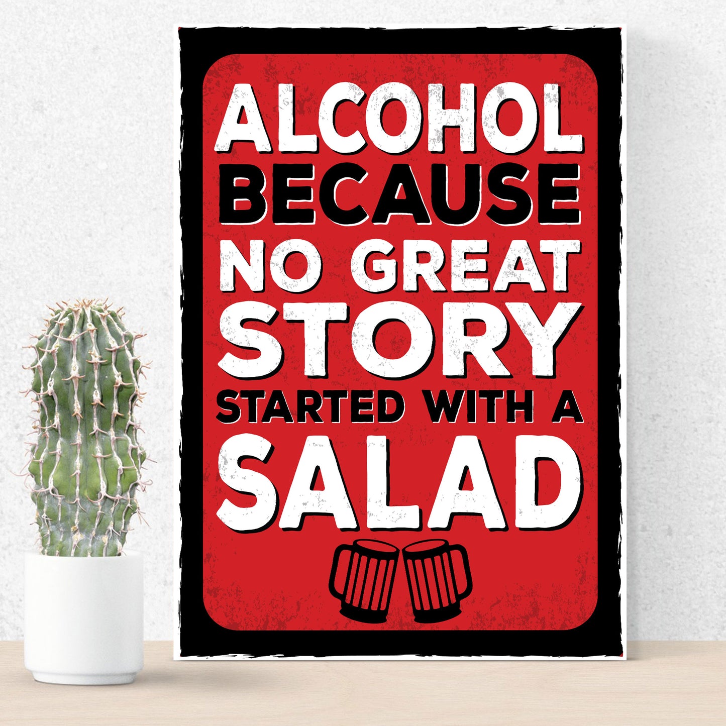 Novelty Home Bar Sign Funny Sign For Garden Bar Shed Man Cave