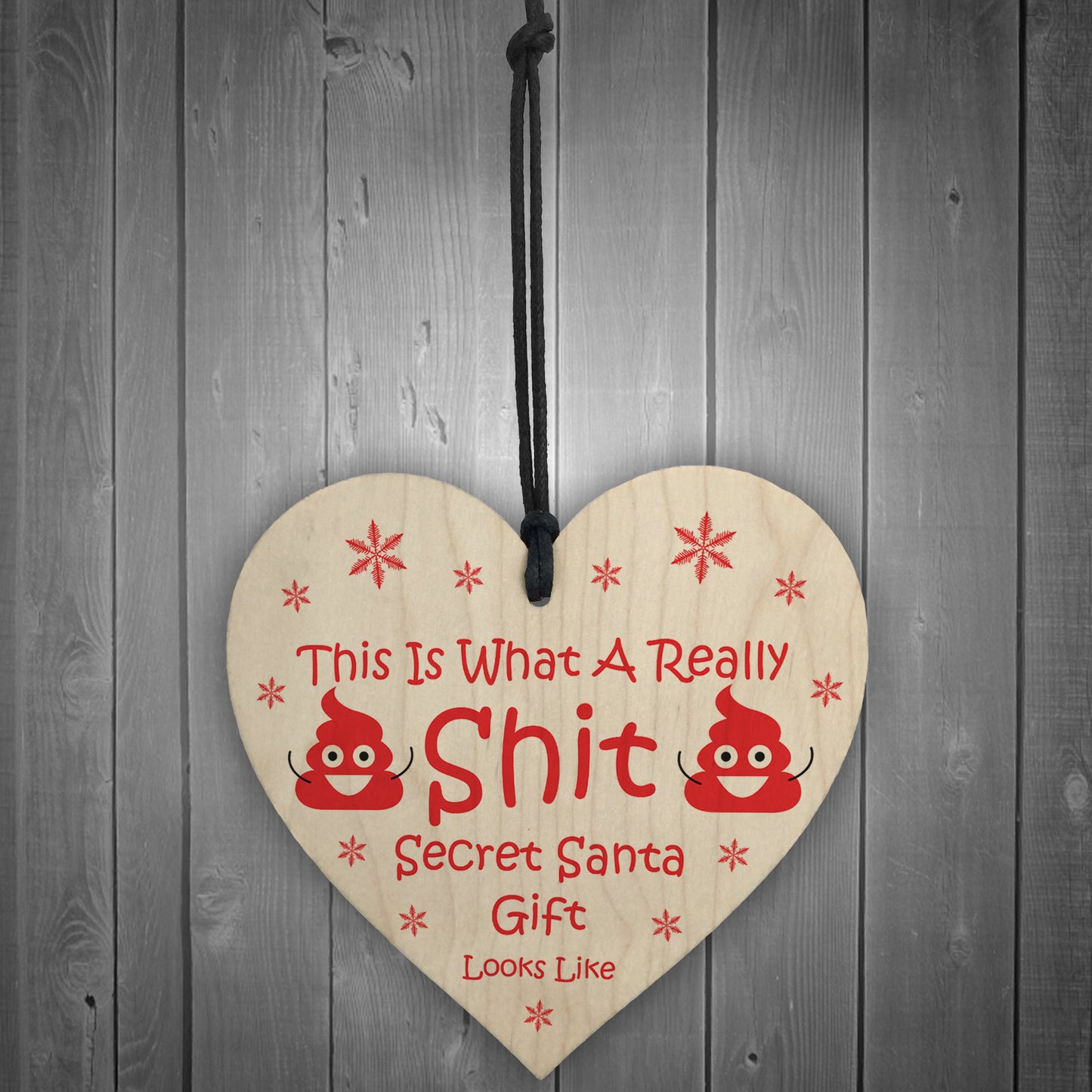 Funny Secret Santa Gift For Her Heart Secret Santa Gift For Him