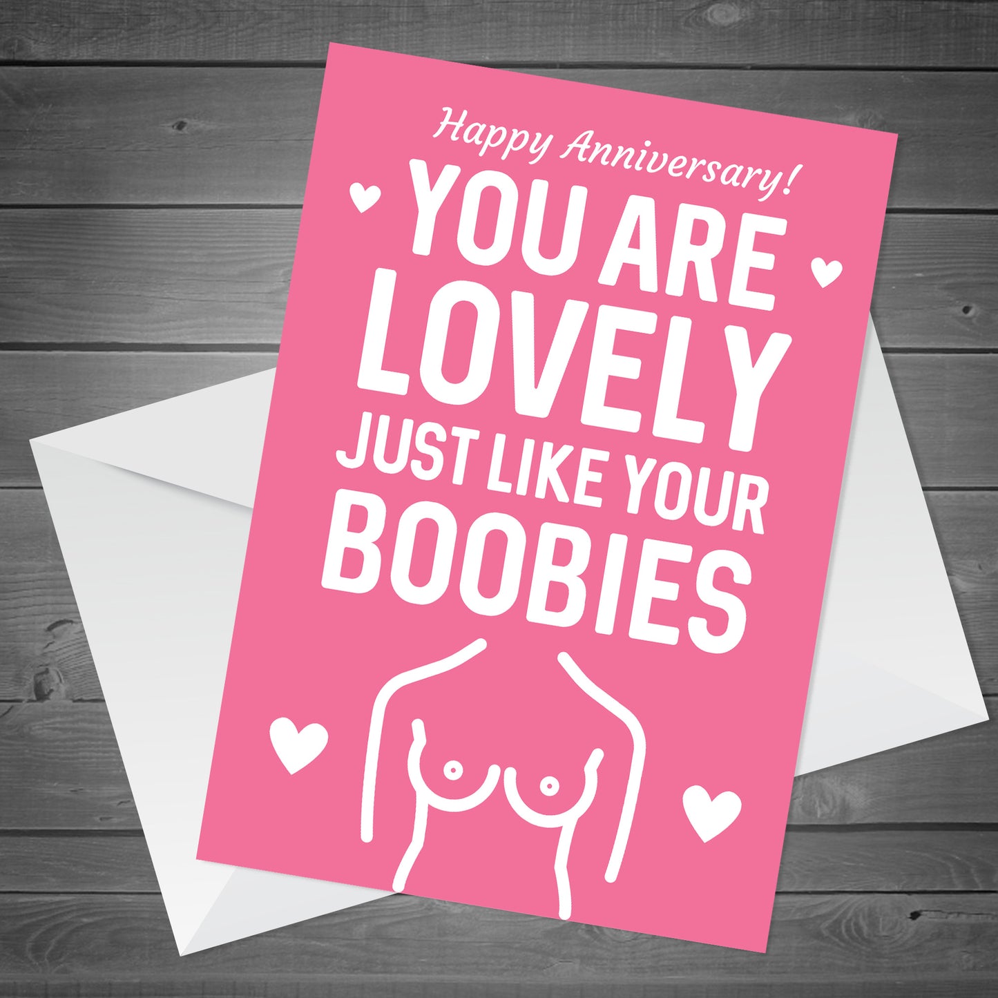 Funny Rude Anniversary Card For Girlfriend Wife Hilarious Card