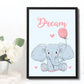 Animal Nursery Print For Girls Boys Bedroom Decor Nursery Art