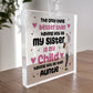 Auntie Christmas Birthday Gifts From Niece Nephew Acrylic Block