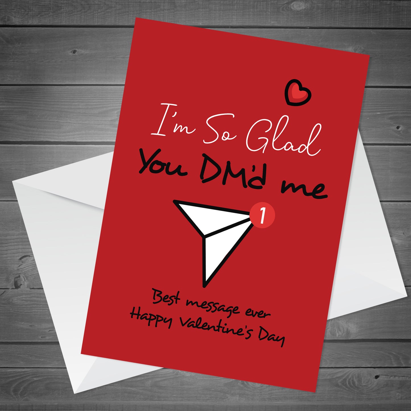 Valentines Day Gift For Him Her So Glad You Dmed Me FUNNY Joke