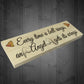 Bell Rings Angel Wings Wooden Freestanding Plaque Memorial Sign
