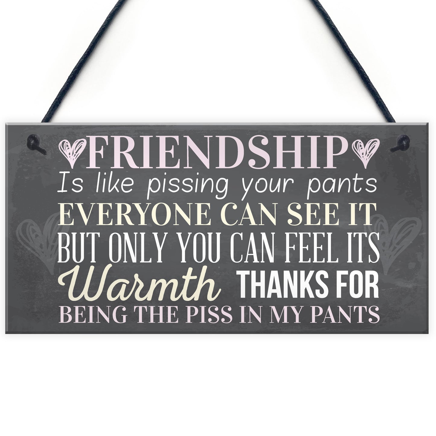 Pack Of 3 Friendship Plaques Gift For Best Friend Birthday Xmas