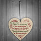 Christmas Gift Memorial Tree Hanging Decoration Mum Dad Sign