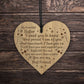 Gift For SISTER Engraved Heart Birthday Christmas Gift